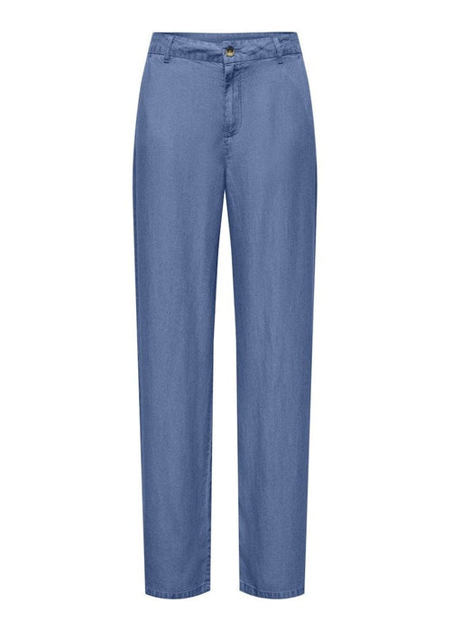 PANTALONE WIDE CHAMBRAY ONLY